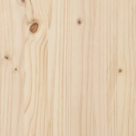 Jardinière d'extérieur blanc 100x31x31 cm bois de pin massif