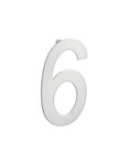THIRARD - Chiffre 6 à visser  inox  H.100mm