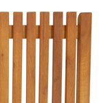 vidaXL Chaise longue bois d'acacia solide