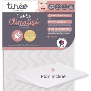 Matelas Climatisé 60 x 120 cm - Epaisseur 10 cm