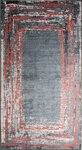 Tapis d'intérieur RING 180 x 270 cm - Rouge