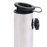 vidaXL Socle de parasol Gris clair 45x25x8 3 cm Granite