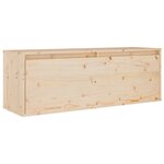 vidaXL Meubles TV 4 Pièces Bois massif de pin