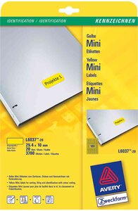 Étiquettes, 45,7 x 21,2 mm, vert avery zweckform