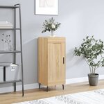 vidaXL Buffet Chêne sonoma 34 5x34x90 cm Bois d'ingénierie