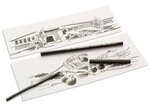 Crayon carbone PITT MONOCHROME souple FABER-CASTELL