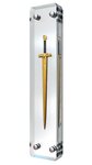 EXCALIBUR Or Version Dorée Légende de l'Epée 2 Once Pièce Argent 2000 Francs Cameroun 2025