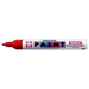 Marqueur permanent Paint Marker moyen rouge SAKURA