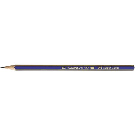 Crayon graphite goldfaber 1221 4h x 12 faber-castell