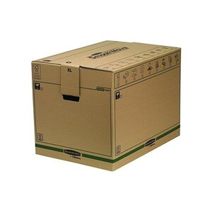 Pack de 5 cartons de déménagment R -Kive XL (L)480 x (P)632 x (H)463 mm FELLOWES