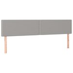 vidaXL Sommier à lattes de lit avec matelas Gris clair 200x200cm Tissu