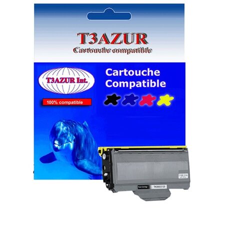 Toner Laser compatible pour RICOH LJ2200, LJ2250, LJ2250N, TN2120 - 2 600 pages - T3AZUR