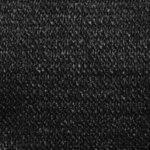 vidaXL Voile d'ombrage 160 g/m² Noir 2x5 m PEHD