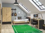 Tapis enfant SOCCER 120 x 160 cm - Vert