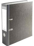 Classeur à levier Papier marbré A4 Dos de 80 mm Gris EXACOMPTA