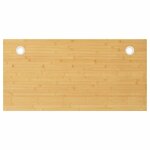 vidaXL Dessus de bureau 80x40x2 5 cm bambou