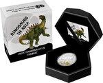 Pièce de monnaie en Argent 2 Dollars g 31.1 (1 oz) Millésime 2023 Dinosaurs in Asia HUAYANGOSAURUS TAIBAII