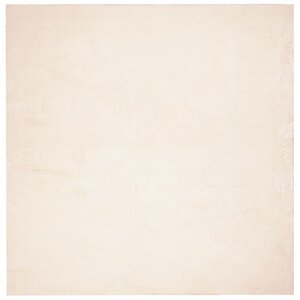 vidaXL Tapis HUARTE à poils courts doux et lavable beige 160x160 cm
