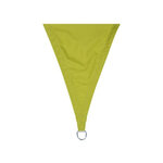 Perel Voile d'ombrage  hydrofuge  5 x 5 m  160 g/m²  polyester  carré  vert lime