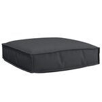 vidaXL Coussin de Palette pour siège Noir 60x60x12 cm Tissu Oxford