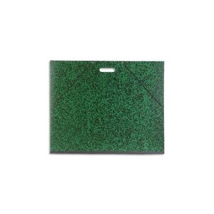 Carton à dessin vert avec poignée et élastique 59 x 72 cm EXACOMPTA