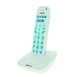 Logicom Confort 150 Solo Téléphone Sans Fil Sans Répondeur Blanc Senior