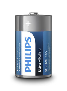 Philips piles lr20 dx2