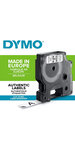 DYMO cassette ruban D1 12mm x 7m Noir/Blanc (compatible avec les LabelManager et les LabelWriter Duo)