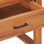vidaXL Meuble TV 100x40x45 cm Bois de teck