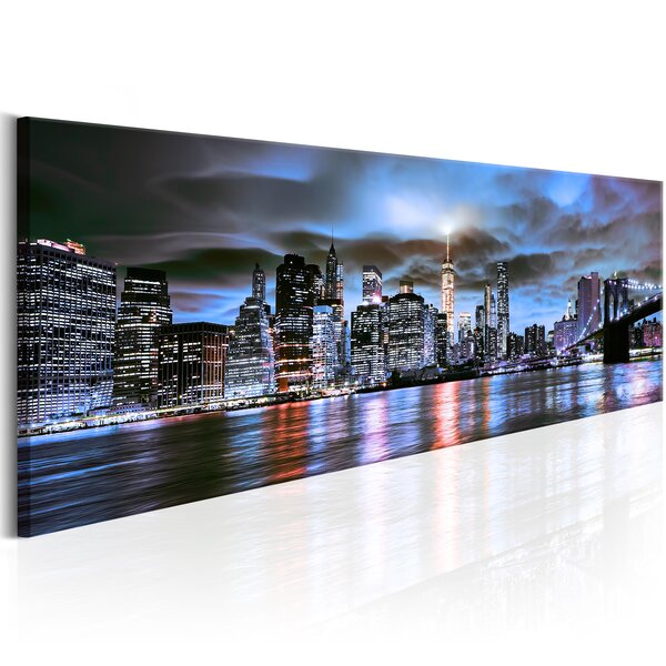 Tableau - nyc: city lighthouse l x h en cm 150x50