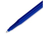 Paper mate replay - 1 stylo bille gommable - bleu - pointe moyenne 1.0mm - sous blister