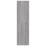 vidaXL Meuble TV mural Sonoma gris 30 5x30x110 cm