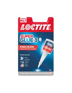 Colle Instantanée Universelle Loctite Precision - 5gr - Résistance Maximale - Union Instantanée - 2640076/2712223/2644833