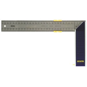 Equerre de menuisier à onglet en aluminium 300 mm de irwin 10503544