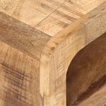 vidaXL Meuble TV 117x30x41 cm Bois de manguier massif brut