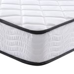 vidaXL Matelas en mousse moyennement doux 100x200 cm