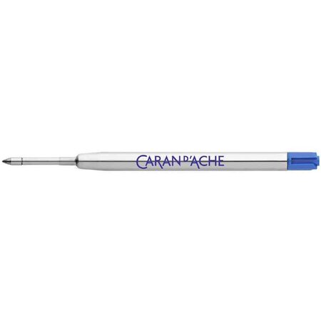 Recharge pour stylo roller  bleu caran d'ache