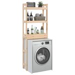 vidaXL Étagère de toilette 63x26x171 cm Bois de pin massif