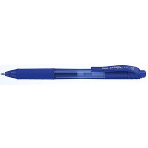 Stylo Roller Encre Gel EnerGel BL107 pointe Métal 0 7 Bleu x 12 PENTEL
