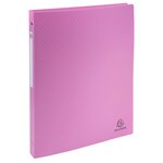 Classeur 4 Anneaux 15mm Polypropylène Forever Young - A4 - Couleurs Assorties - X 20 - Exacompta