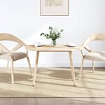 vidaXL Dessus de table 110x55x2 5 cm bois de pin massif ovale