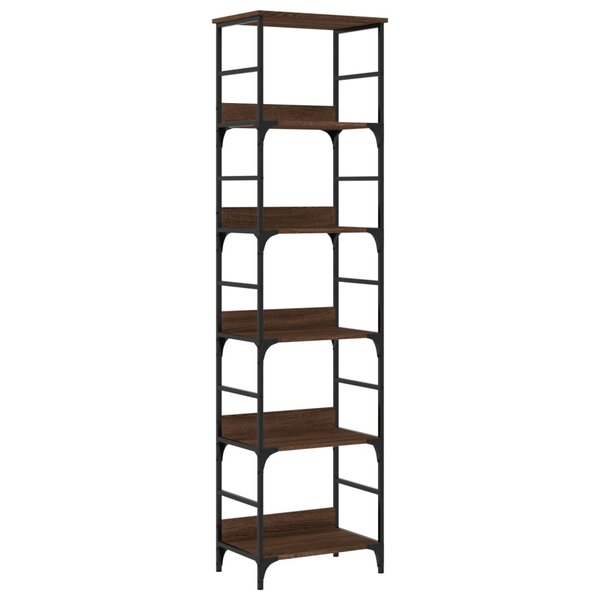vidaXL Bibliothèque chêne marron 50x33x188 5 cm bois d'ingénierie