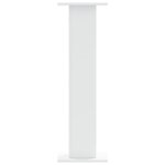 vidaXL Supports pour plantes 2 Pièces blanc 30x30x95 cm bois d'ingénierie