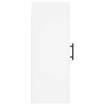 vidaXL Armoire murale blanc 34 5x34x90 cm bois d'ingénierie