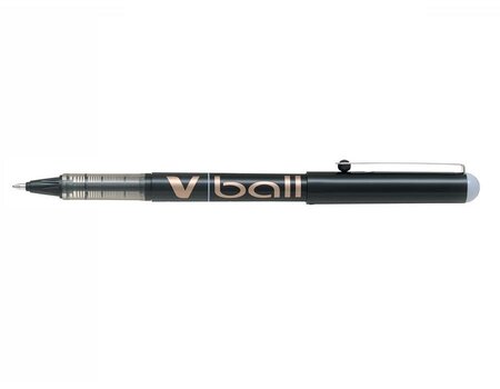 Stylo Roller Encre Liquide V-BALL 10 Pte Large Noir PILOT