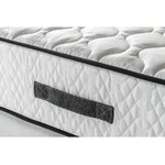 Ensemble sommier + matelas 90 x 200 cm - Ressorts ensachés - 24 cm - 7 zones de confort - Équilibré