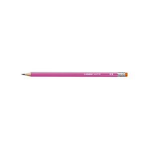 Crayon graphite STABILO pencil 160 bout gomme HB - rose STABILO