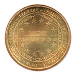 Mini médaille monnaie de paris 2008 - cathédrale notre-dame d’amiens