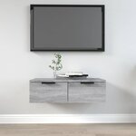 vidaXL Armoire murale Sonoma gris 68x30x20 cm Bois d'ingénierie