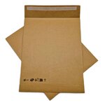 Lot de 50 pochettes à soufflets 30 mm 24 : 260 x 330 mm kraft 120 gr